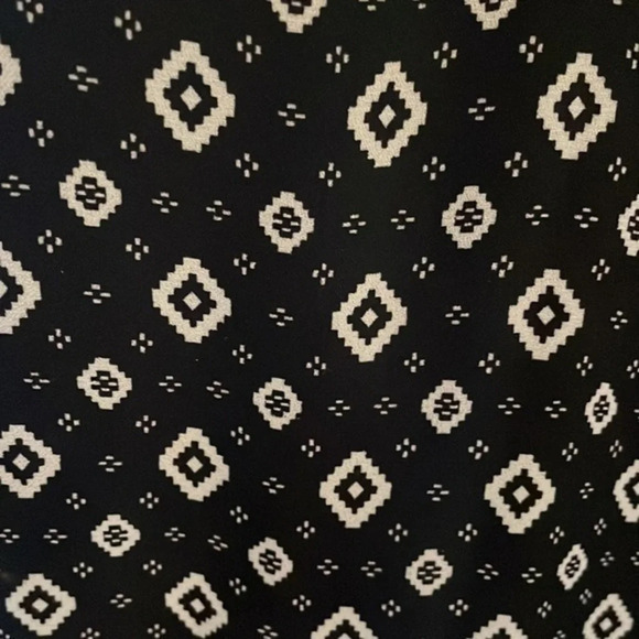 NWOT Buttons X Francesca’s Diamond Geo Paisley Shift Dress Size Small - Picture 6 of 11